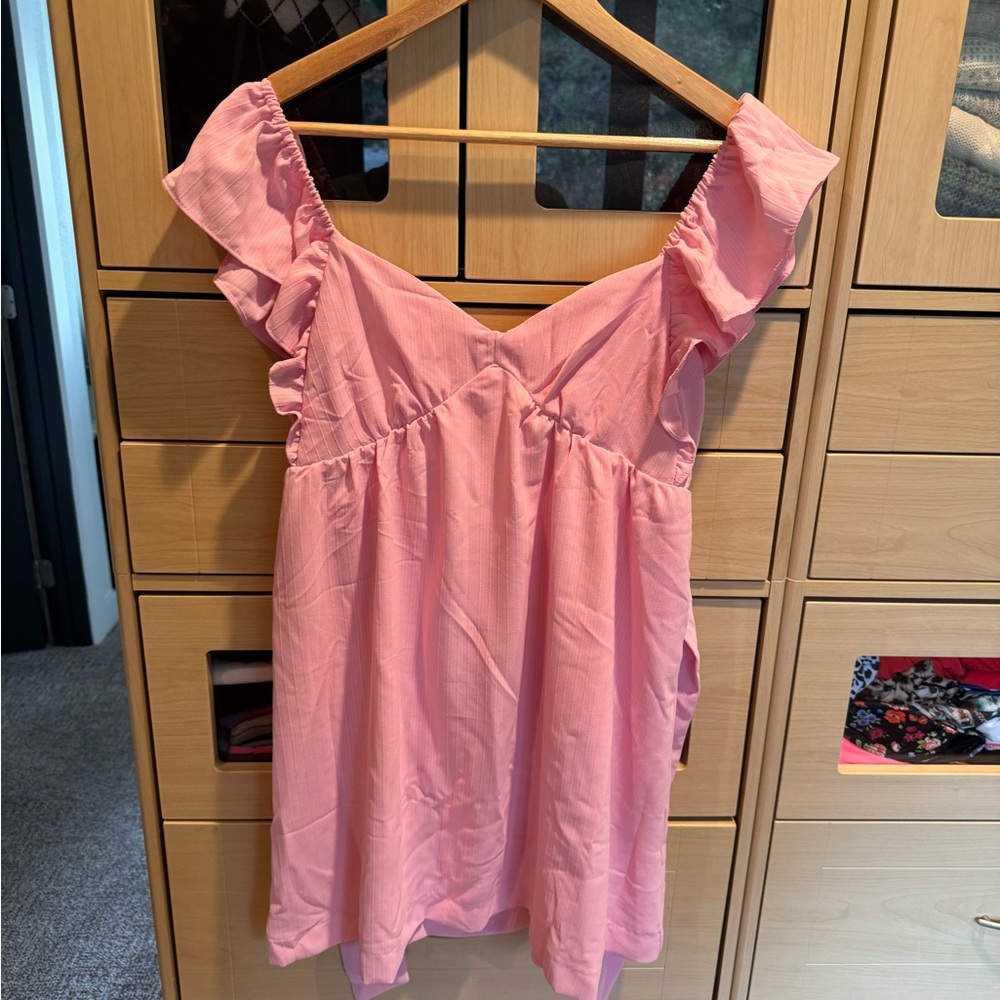 Blu Pepper Light Pink Dress